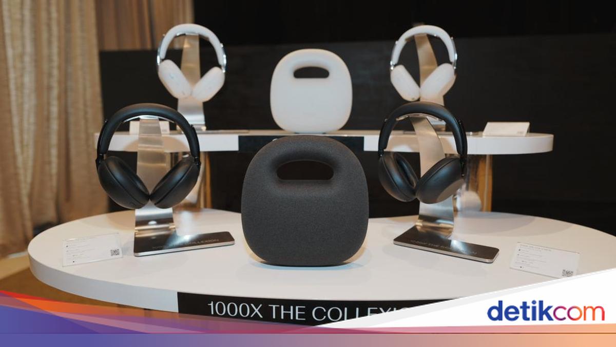 Sony 1000X The Collexion Resmi di RI, Headphone Mewah Rp 11 Juta