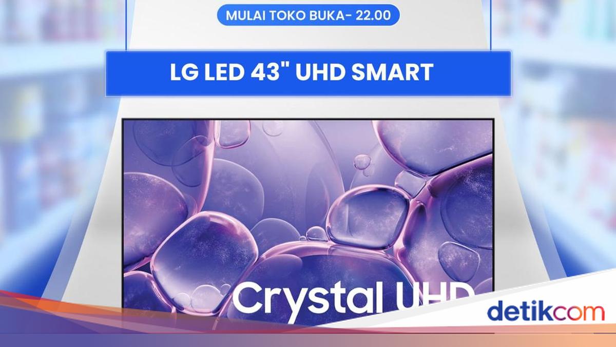 Beli LG LED TV 43" Hemat Sejutaan! Cuma di Transmart Full Day Sale