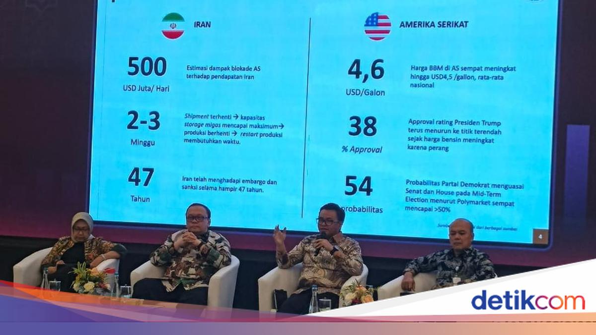 Pendapatan Iran Menguap Rp 8,87 Triliun/Hari Gegara Perang Lawan AS