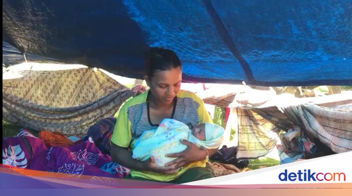 Kisah Inspiratif Ibu Pengungsi yang Melahirkan di Tenda Darurat Saat Gempa Mengguncang Sigi