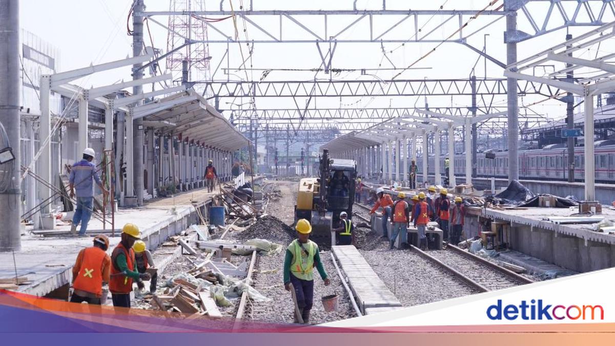 Peron Stasiun Bogor Diperpanjang untuk KRL 12 Gerbong – Kapasitas Naik