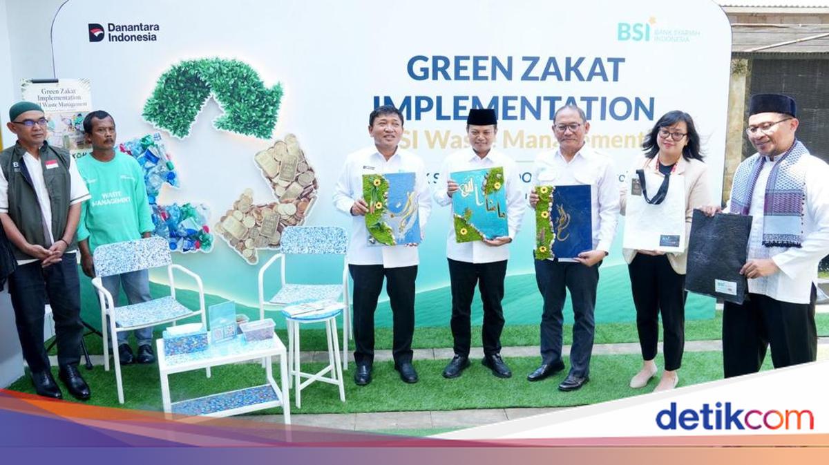 Lewat Implementasi Green Zakat, Bsi Ajak Masyarakat Ubah Sampah Jadi Emas