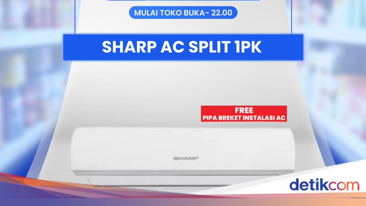 Lawan Gerah dengan AC Sharp 1 PK, Diskon Gede di Transmart Full Day Sale