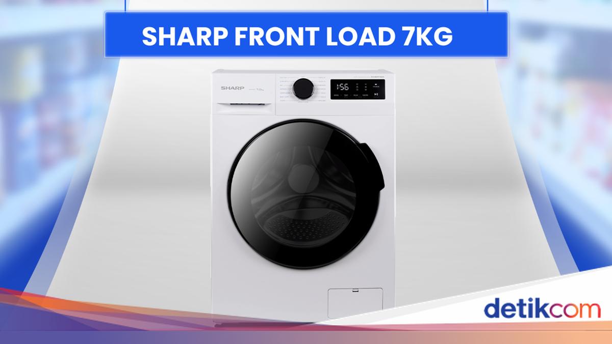 Mesin Cuci Sharp Front Load Banting Harga di Transmart Full Day Sale