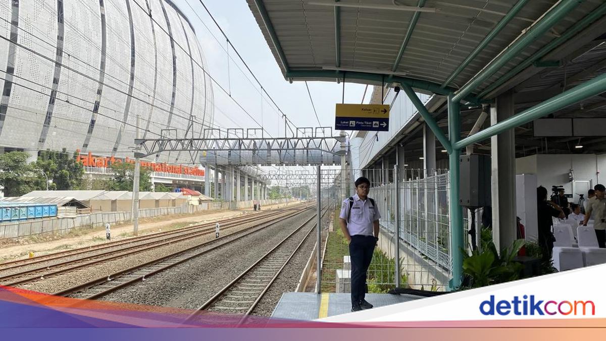 Stasiun Krl Jis Resmi Beroperasi, Tapi Cuma Punya Satu Peron