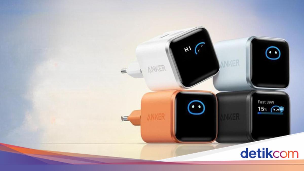 Anker Nano 45W Resmi di RI, Charger Pintar yang Jaga Baterai HP