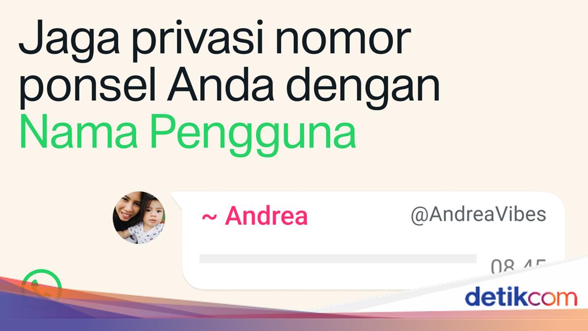 WhatsApp Umumkan Fitur Username, Bisa Reservasi dari Sekarang