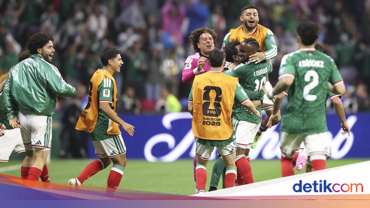Hasil Piala Dunia 2026: Meksiko Lolos 16 Besar Usai Tumbangkan Ekuador 2-0