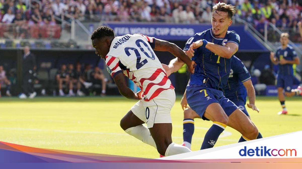 Hasil Piala Dunia 2026: AS Lolos16 Besar Usai Libas Bosnia 2-0