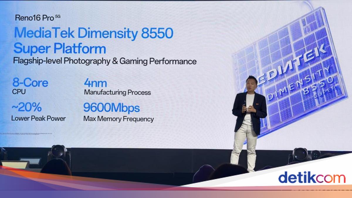 Apa Keunggulan Dimensity 8550 Super Otak Reno16 Pro?