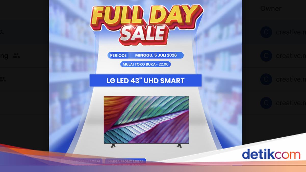 LG LED 43 UHD Smart TV Banting Harga, Nonton Piala Dunia Makin Puas