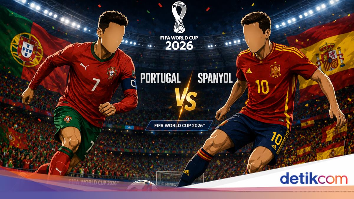 Jadwal Portugal Vs Spanyol di Piala Dunia 2026 Dini Hari Nanti