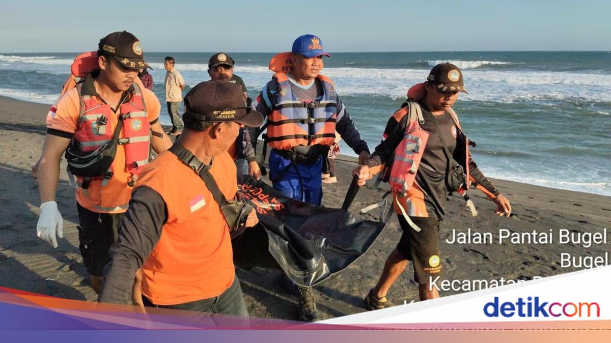 Bocah Terseret Ombak Pantai Goa Cemara Bantul Ditemukan Tewas di Kulon Progo
