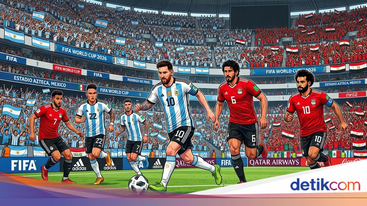 Argentina Vs Mesir 16 Besar Piala Dunia 2026 Jam Berapa? Cek Prediksi Starter!