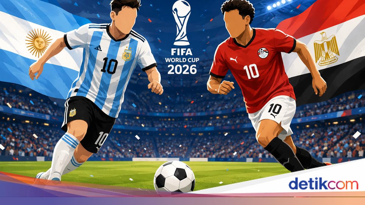 Link Live Streaming Argentina vs Mesir di Piala Dunia 2026 Malam Ini