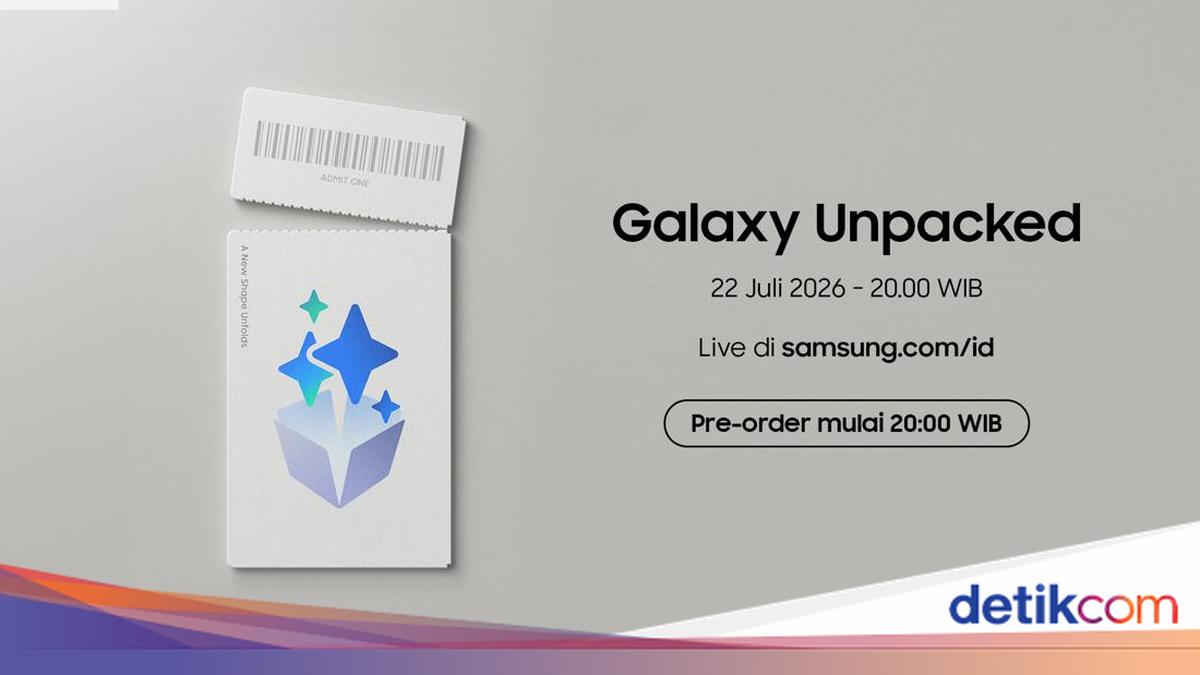 Samsung Umumkan Galaxy Unpacked 22 Juli, Z Fold8 & Z Flip8 Segera Rilis