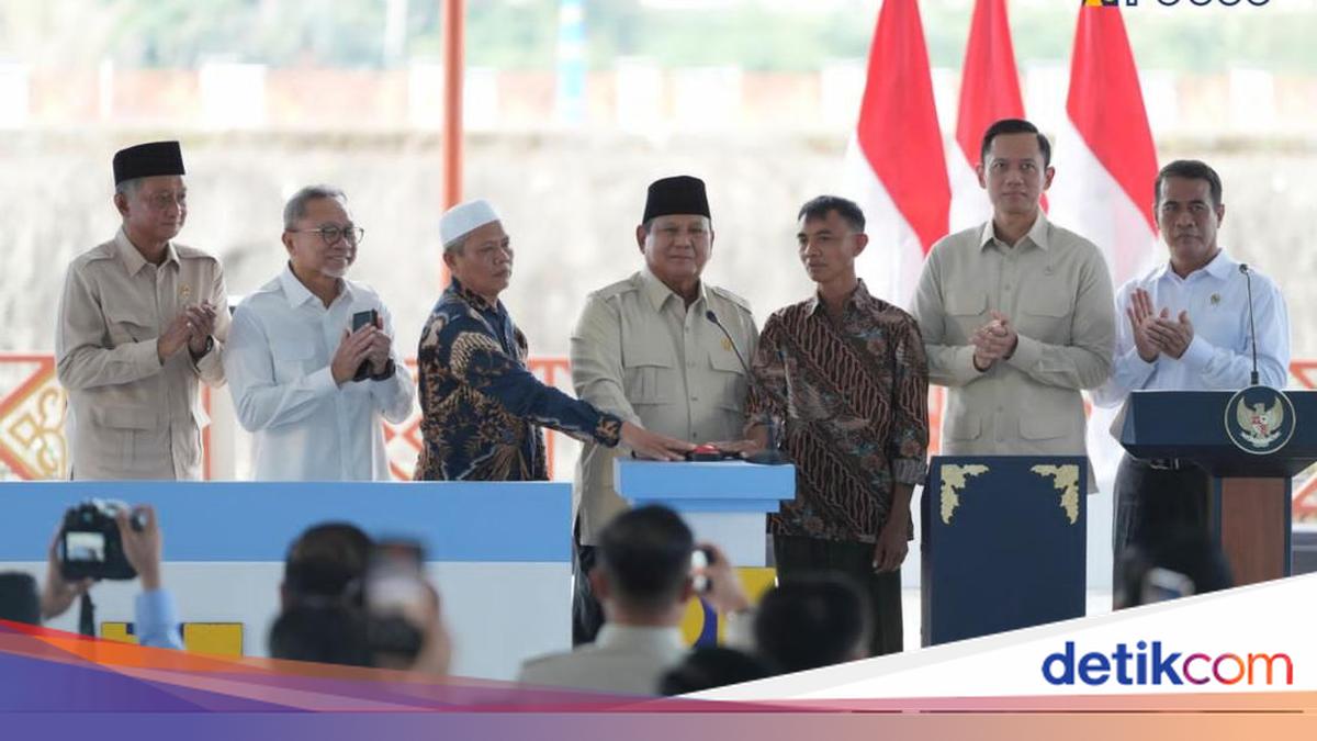 5 Bendungan Baru Diresmikan — Investasi Rp9,79 T Targetkan 1 Juta Ton Beras