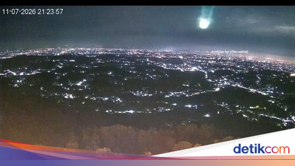 Penjelasan Ilmiah soal Terdengar Dentuman Saat Ada Kilatan Meteor