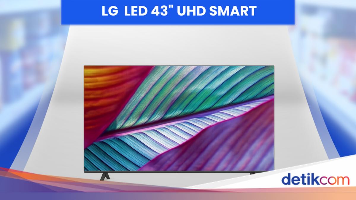 LG LED 43 UHD Smart TV Turun Harga, Nonton Piala Dunia Makin Dimanjakan