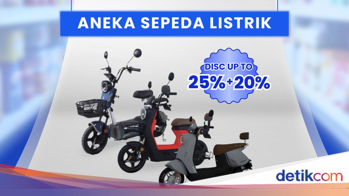 Transmart Full Day Sale Kembali Hadir, Beli Sepeda Listrik Dapat Diskon Besar