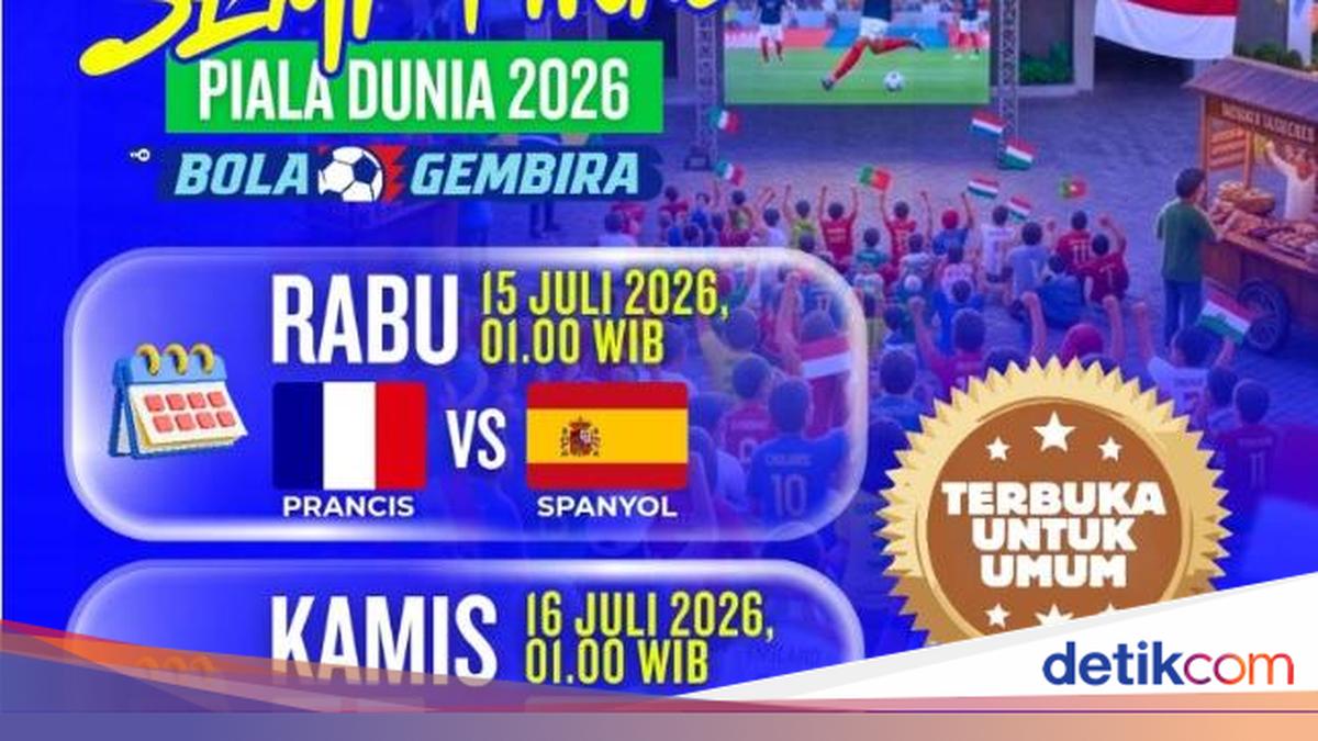Jadwal dan Lokasi Nobar Semifinal Piala Dunia 2026 di Surabaya: Cek Sini!