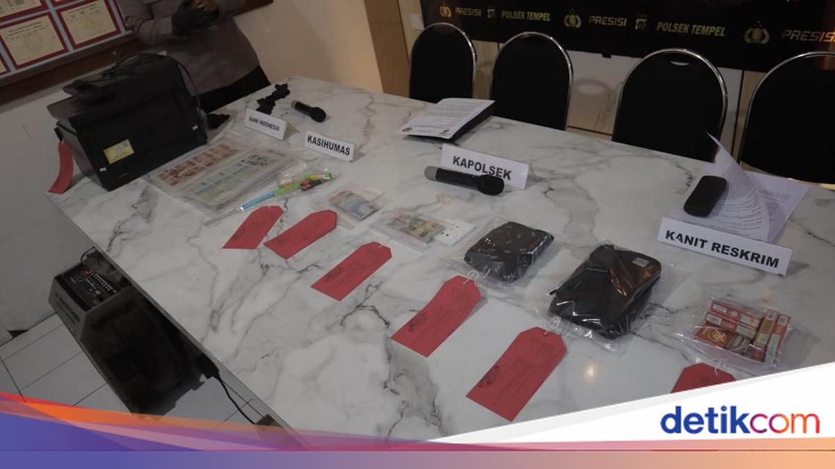 Pria di Sleman Ditangkap Usai Cetak Duit Pakai Printer buat Beli Rokok