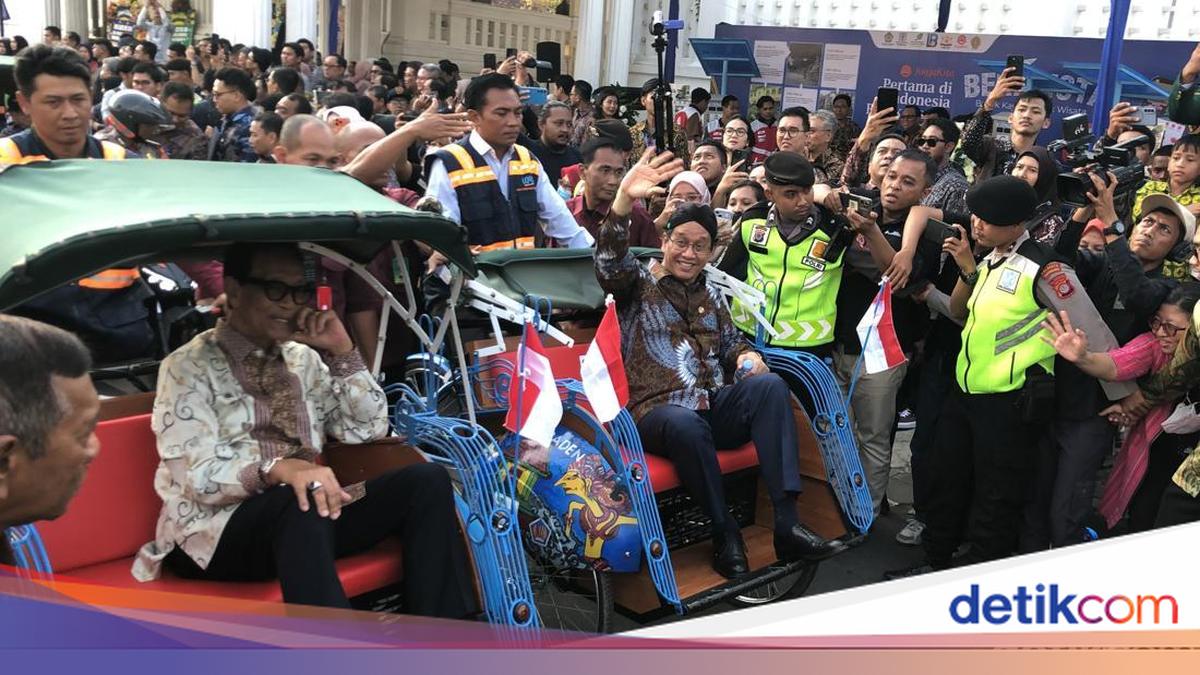 Hore! Wisatawan Bisa Naik Becak Listrik Gratis Keliling Malioboro Hari Ini