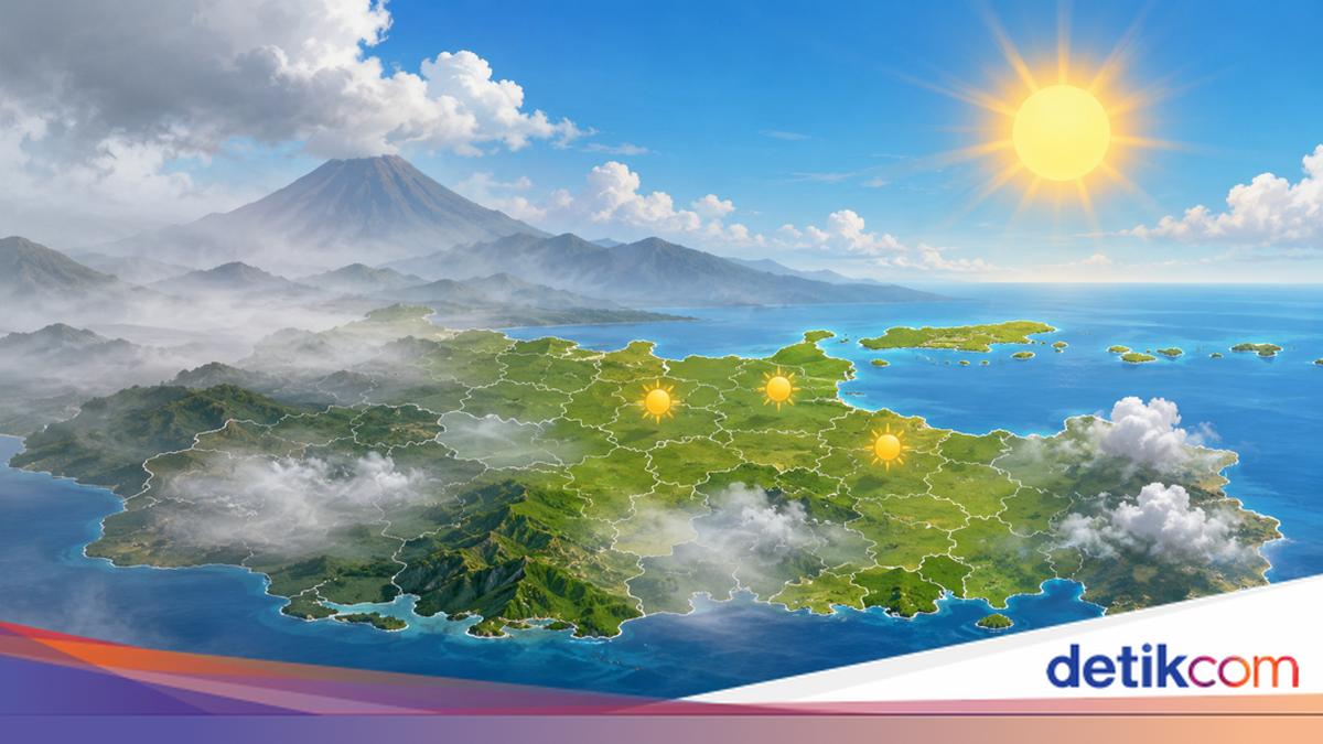Cuaca Jawa Timur Hari Ini, Hujan Ringan Mengguyur Lumajang