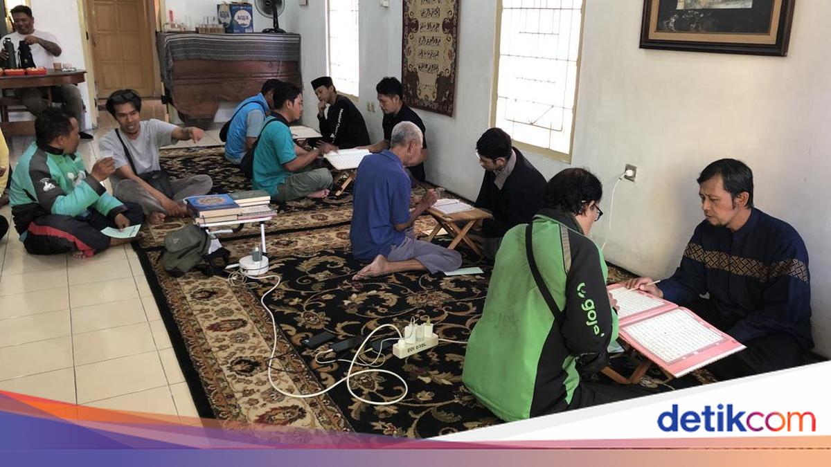 Semangat Edi Belajar Al-Qur'an dari Nol, Full Support Teman Sesama Ojol Jogja