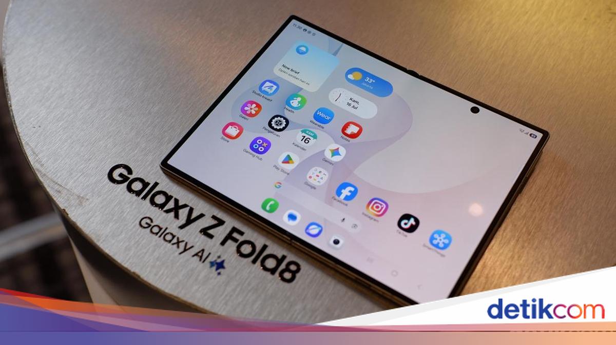 Rahasia Layar Tipis & Bebas Lipatan Galaxy Z Fold8