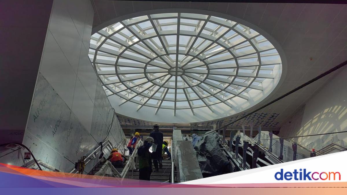 MRT Monas 92% Rampung, Target Operasi Akhir 2027