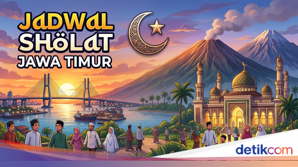 Jadwal Sholat Jawa Timur Hari Ini Lengkap Lima Waktu