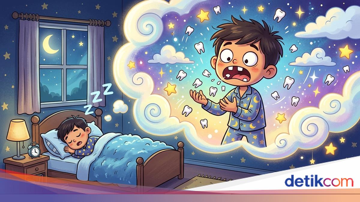 Arti Mimpi Gigi Copot Bagian Atas dan Bawah Menurut Primbon, Islam-Medis