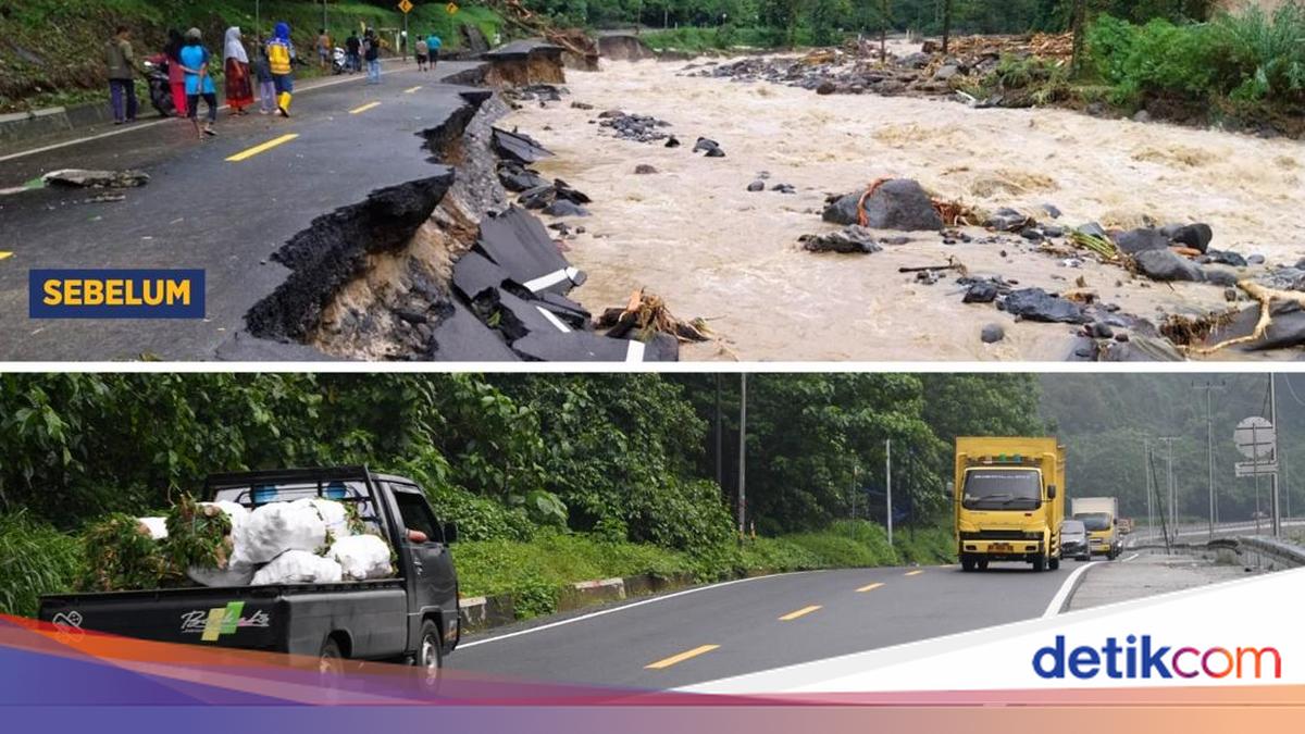 Lembah Anai Rampung, Jalur Padang-Bukittinggi Pulih Total