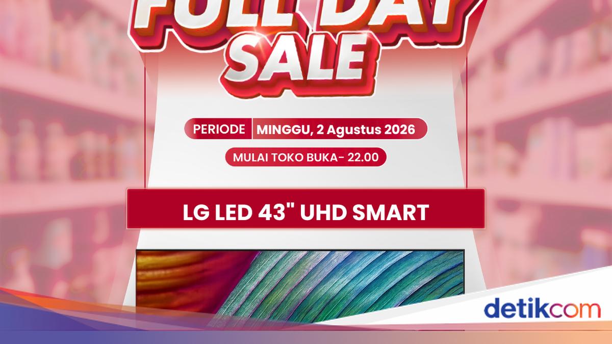 LED TV 43 Inch di Transmart Full Day Sale Diskon sampai 70%