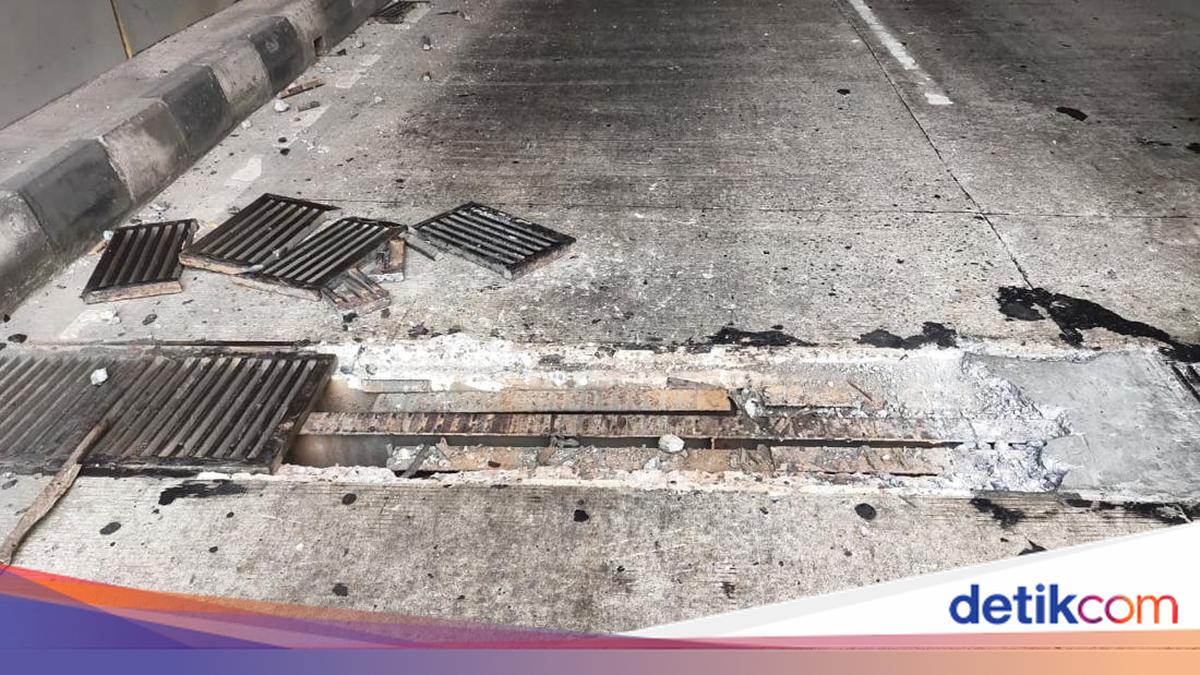 Penampakan Besi Njepat di Underpass Jombor Sleman