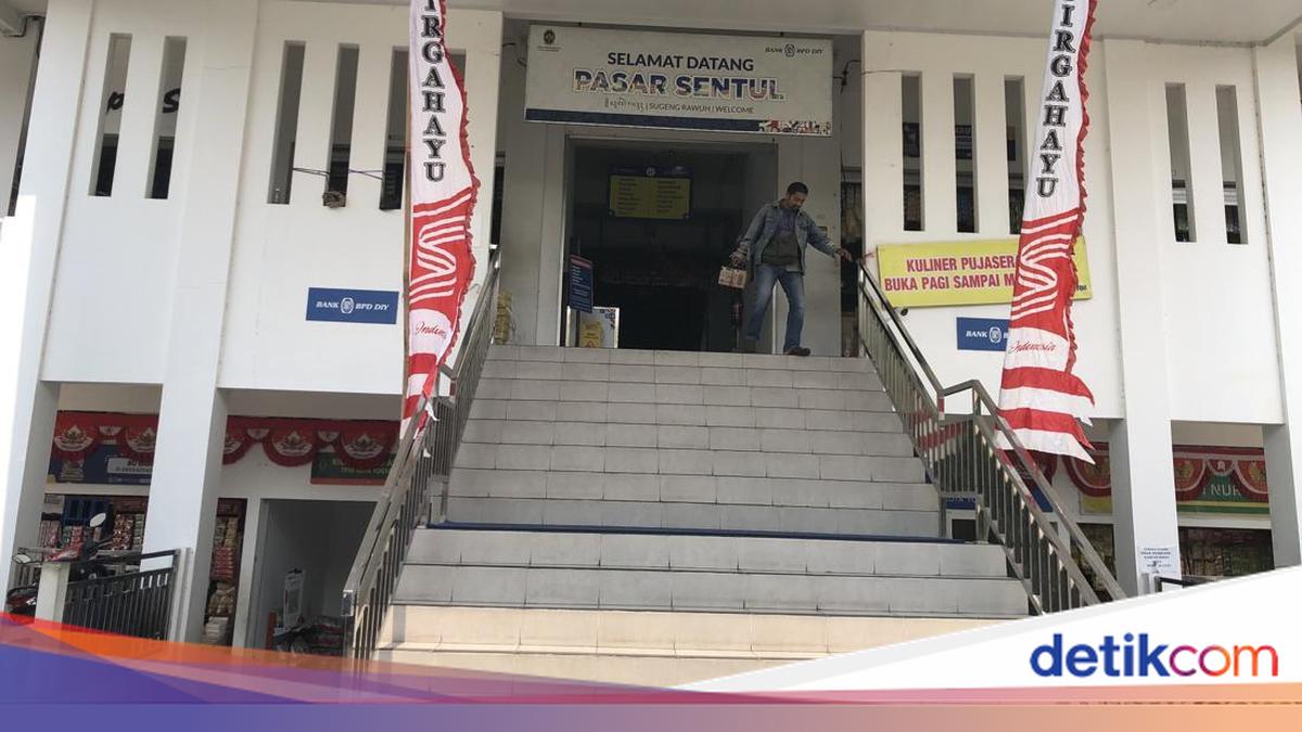 Pasar Sentul dan Terban Sepi Usai Renovasi, Pedagang Minta Dibuatkan Event