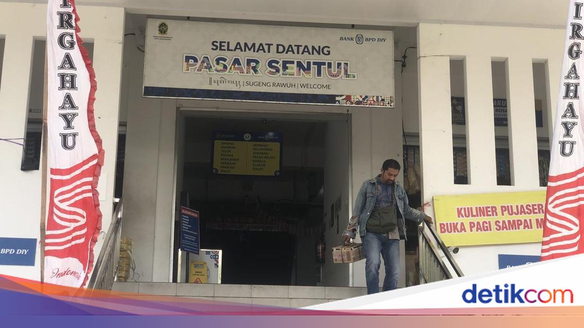Nelangsa Pedagang Pasar Sentul Jogja setelah Renovasi, 2 Tahun Sepi Pembeli