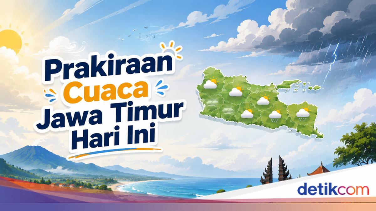 Cuaca Jawa Timur Hari Ini, Suhu di Bojonegoro Capai 35 Derajat