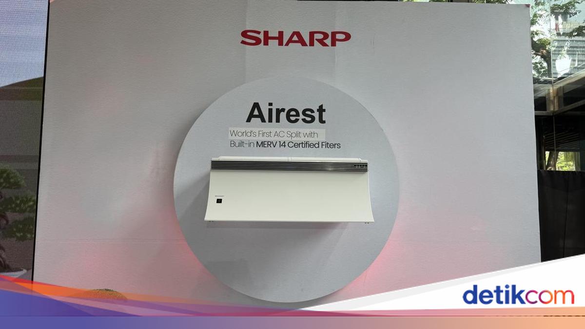 AC Sharp Airest Mampu Jernihkan Udara, Bisa Gantikan Air Purifier?