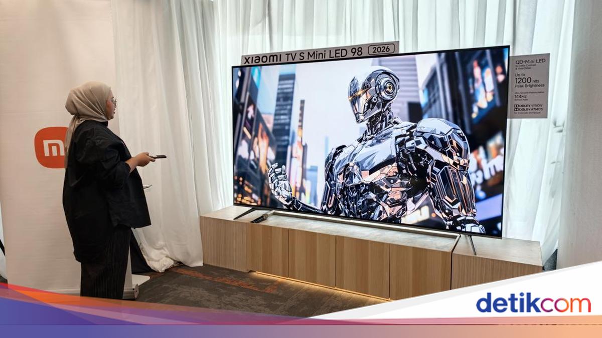 Xiaomi TV S Mini LED 2026 Rilis di RI, Layarnya Tembus 98 Inch