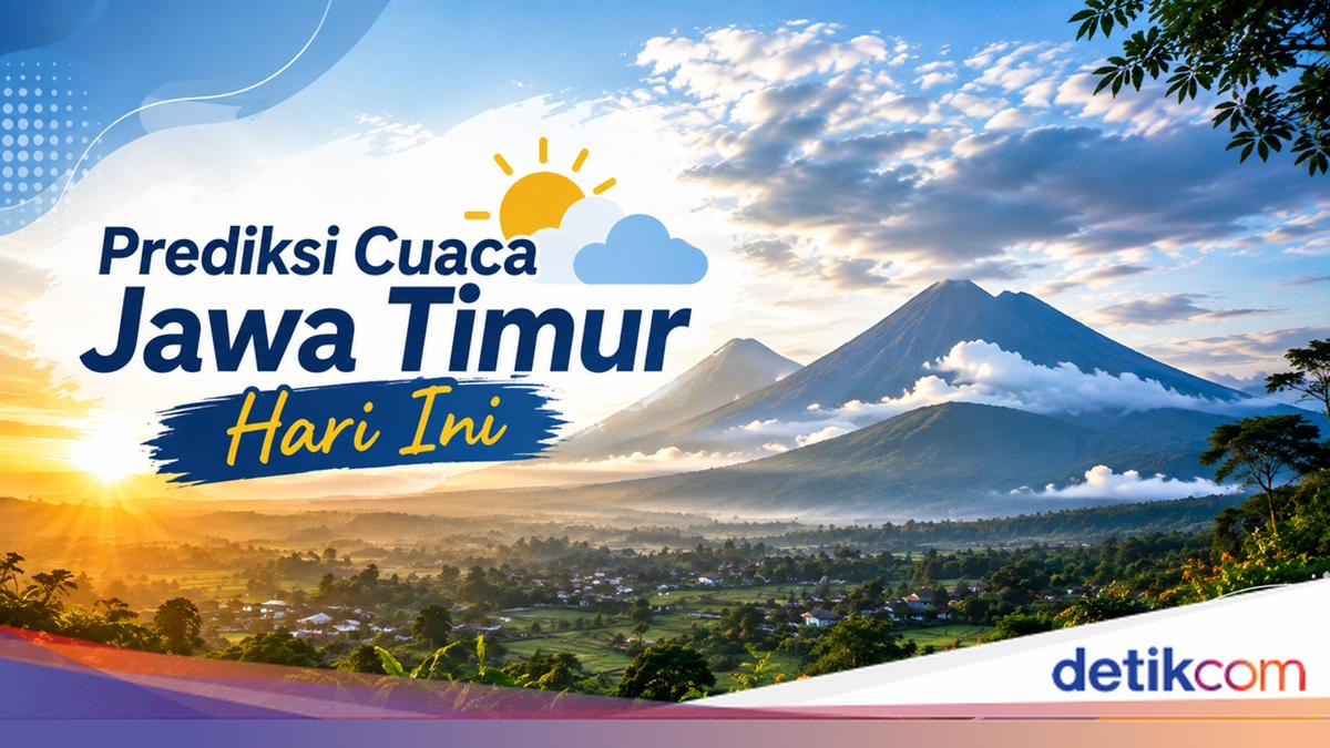 Cuaca Jawa Timur Hari Ini, Kota Batu Hujan Ringan!