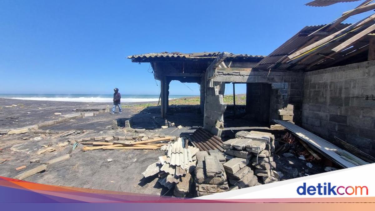BRIN Sebut Tinggi Gelombang Tunggal di Pantai DIY Capai 6 meter