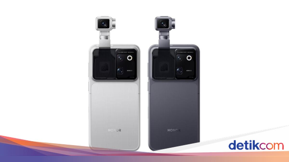 HP Honor Robot Phone Meluncur, Usung Kamera Gimbal 200 MP
