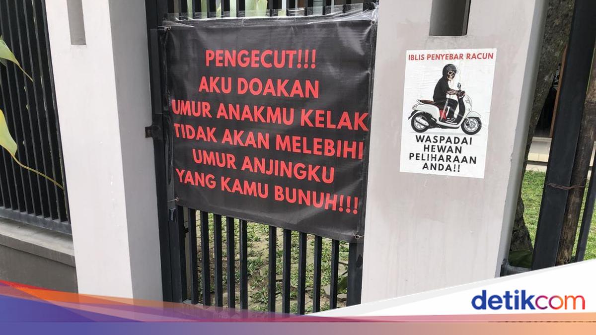 Alasan Pemilik John Wick Anjing Mati Diracun Pasang Spanduk Sumpahi Pelaku