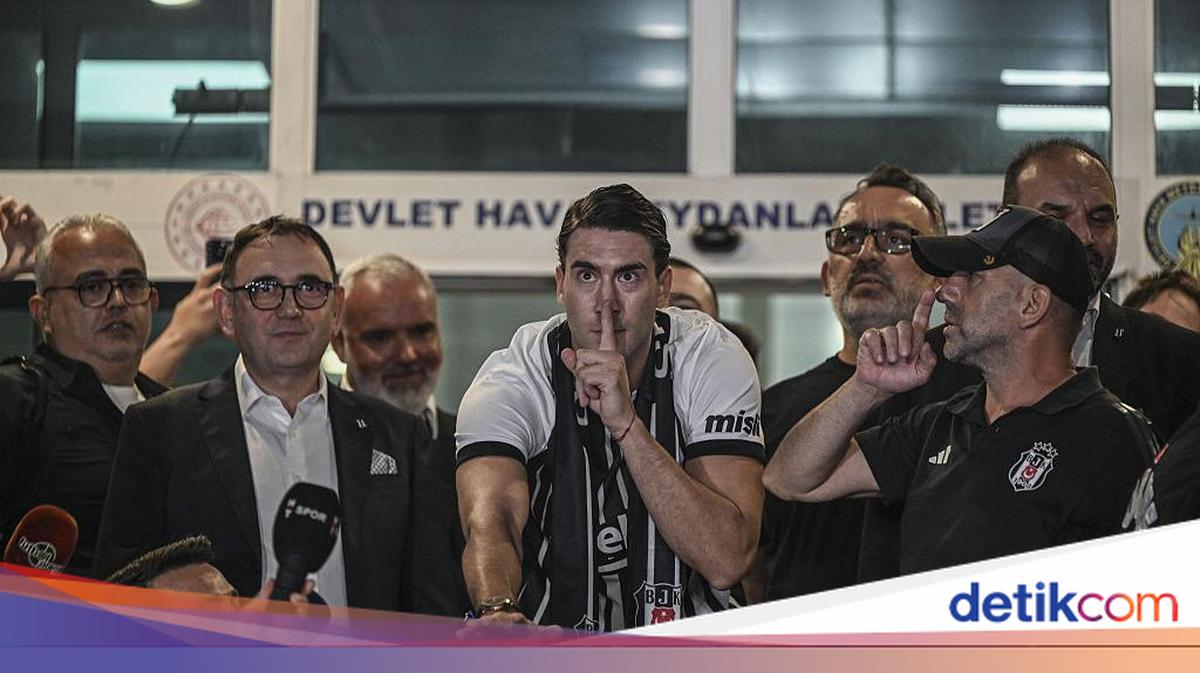 Vlahovic ke Besiktas — ini mengejutkan — photo: detikSport
