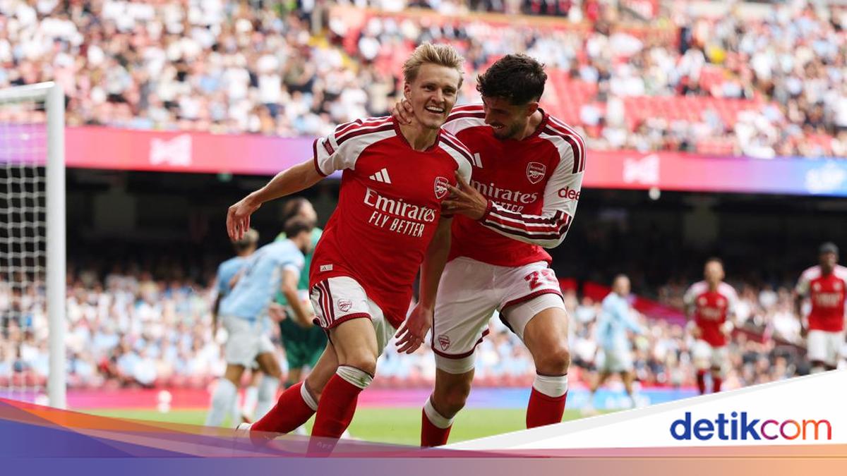 Arsenal Vs Man City: Menang 3-0, The Gunners Juara Community Shield