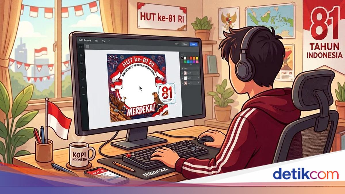 81 Twibbon HUT ke-81 RI 2026 Terbaru Gratis yang Populer, Elegan, dan Kece