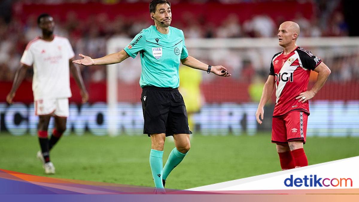 La Liga baru mulai, wasit sudah bermasalah — photo: detikSport