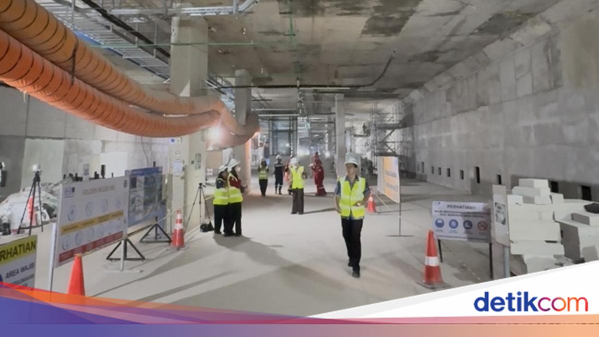Extended Concourse MRT Bundaran HI Rp200 M, Rampung 2027